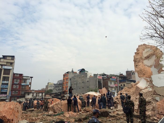 Dharhara_after_Nepalquake