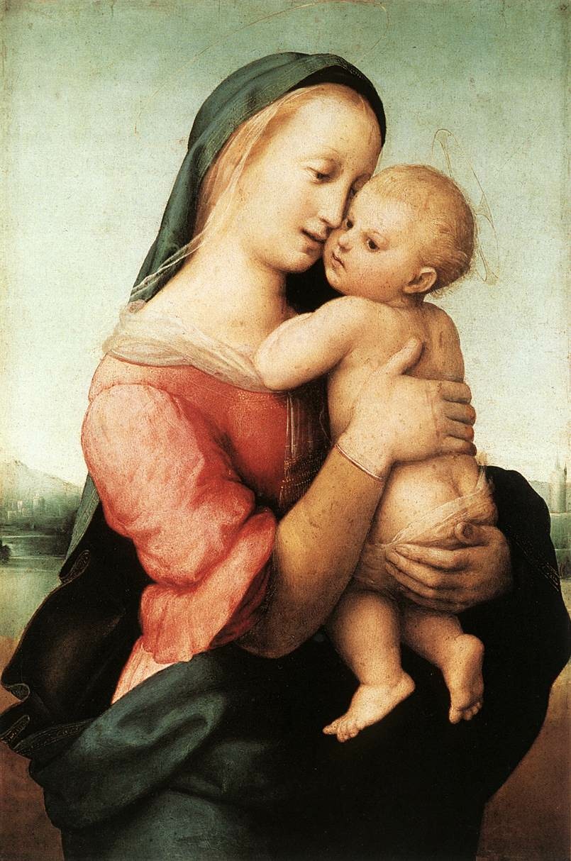 抱子圣母 意大利 拉斐尔