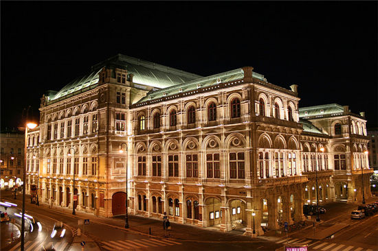 全球**的10大歌劇院之6      維也納**歌劇院 奧地利