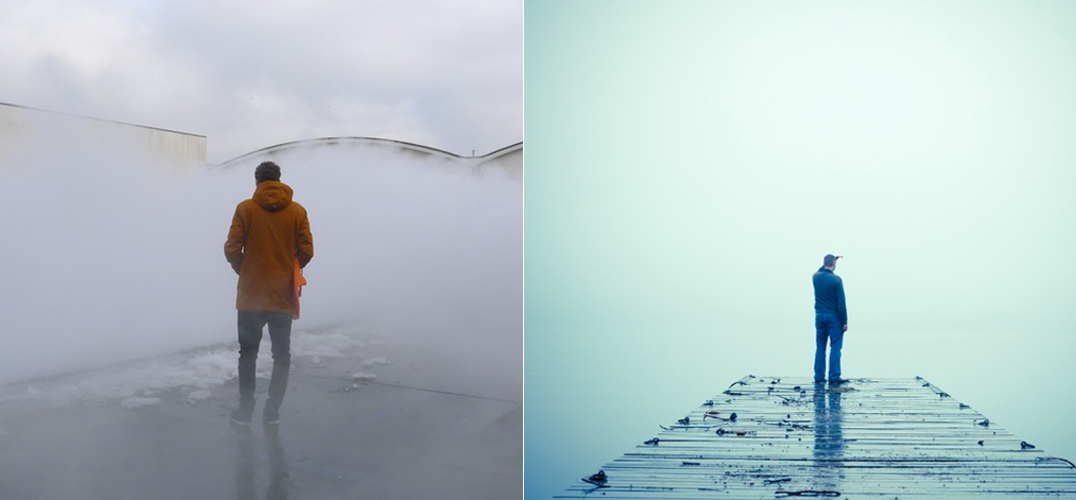 【Art or Not】邀请你来猜：两处雾景哪个才是真正艺术品？（答案）