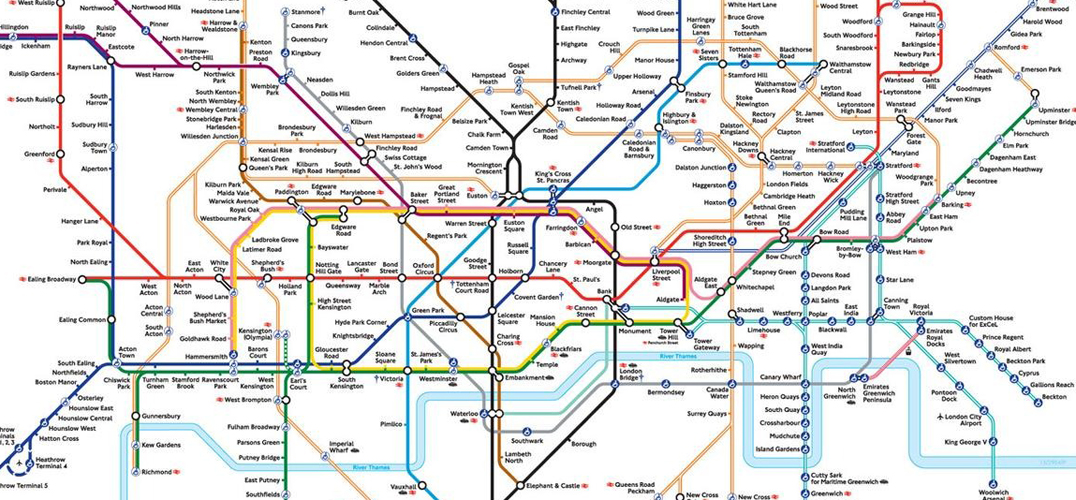 伟大的设计作品:启发无数艺术家的伦敦地铁地