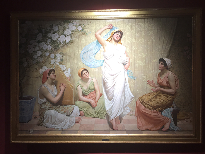 罗伯特·福勒  莎乐美之舞  布面油画  123.5×184.8cm  1885年