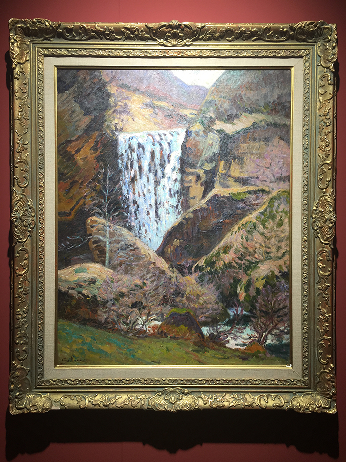 阿曼德·吉约曼 克勒兹风景 布面油画  80×63.5cm  1895年