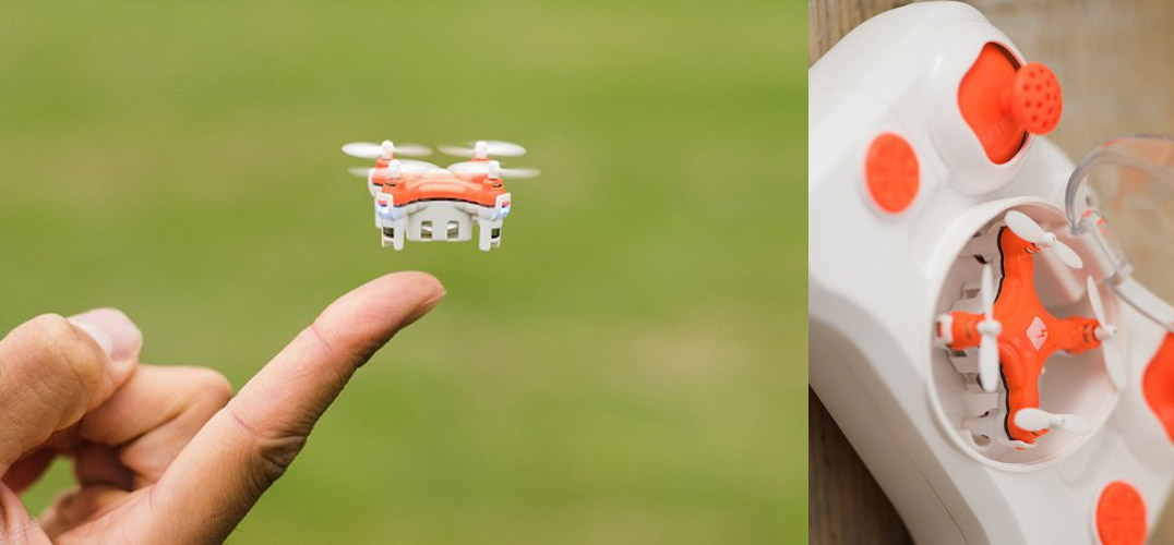 世界上最小的无人机玩具