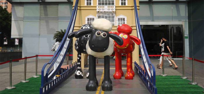 小羊肖恩“艺术·羊”跨界艺术巡展登陆上海