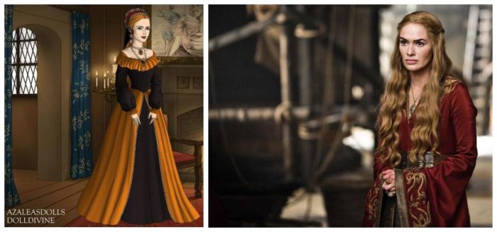 欧洲中世纪服装 欧洲中世纪服装画法