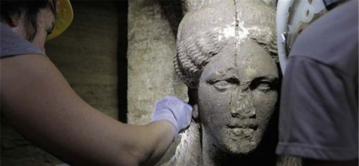 希腊北部考古遗迹疑为亚历山大大帝密友墓葬