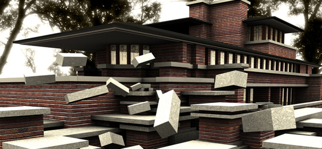 艾伦·桑德尔的全息投影作品：世界标志性建筑被“拆开”