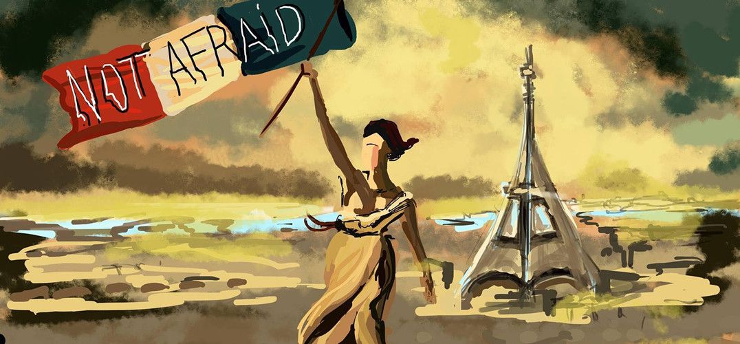 Pray For Paris：用漫画的力量发声