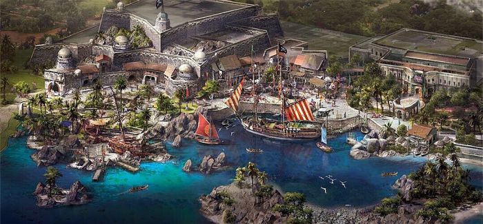 上海迪士尼发布全球首个“加勒比海盗”主题园区