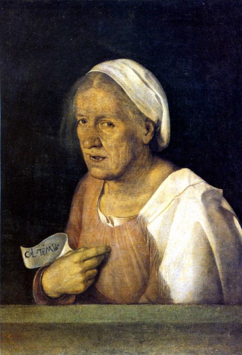 乔尔乔内作品《老妇人的画像》