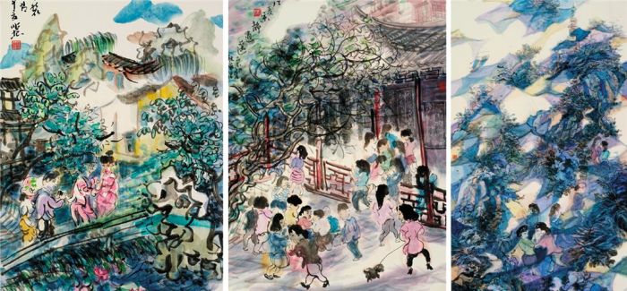 “当随时代”蔡顺根中国画作品巡展