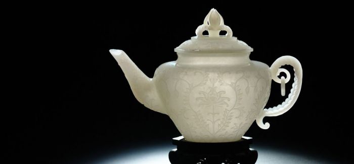 精品玉石茶壶雕刻艺术欣赏
