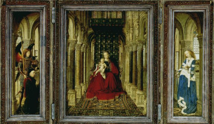 扬·范·艾克Jan van Eyck作品选粹（尼德兰文艺复兴奠基者） - 潮河边人 - 潮河边人博客