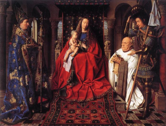 43 胡伯特·凡·艾克 Hubet Van Eyck (1370-1426年)  尼德兰画家 - sdjnwzg - WZG的博客