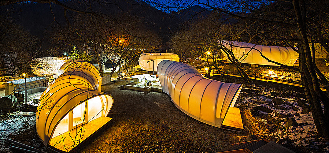 谁说露营非要风吹雨淋：韩国工作室设计豪华野营帐篷