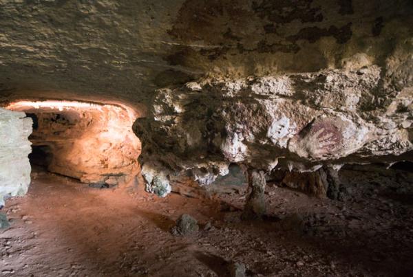在印度尼西亚苏拉威西岛发现的距今3万年以上的洞穴岩画