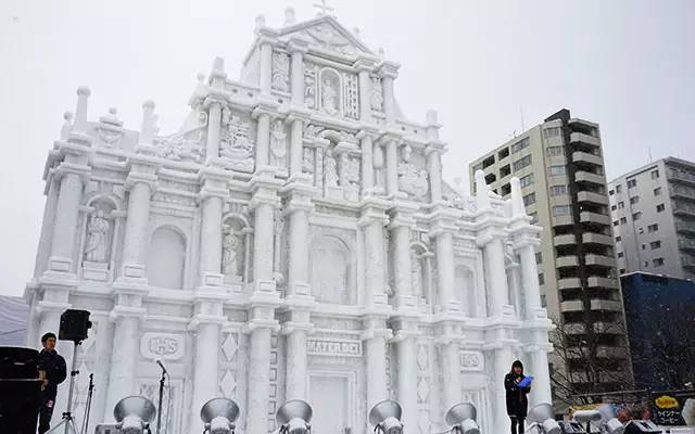 冰雕 | 日本札幌惊现进击的巨人