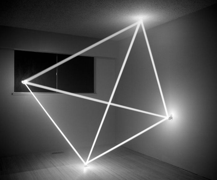 “Thought Form (Tetrahedron)” (2011), 