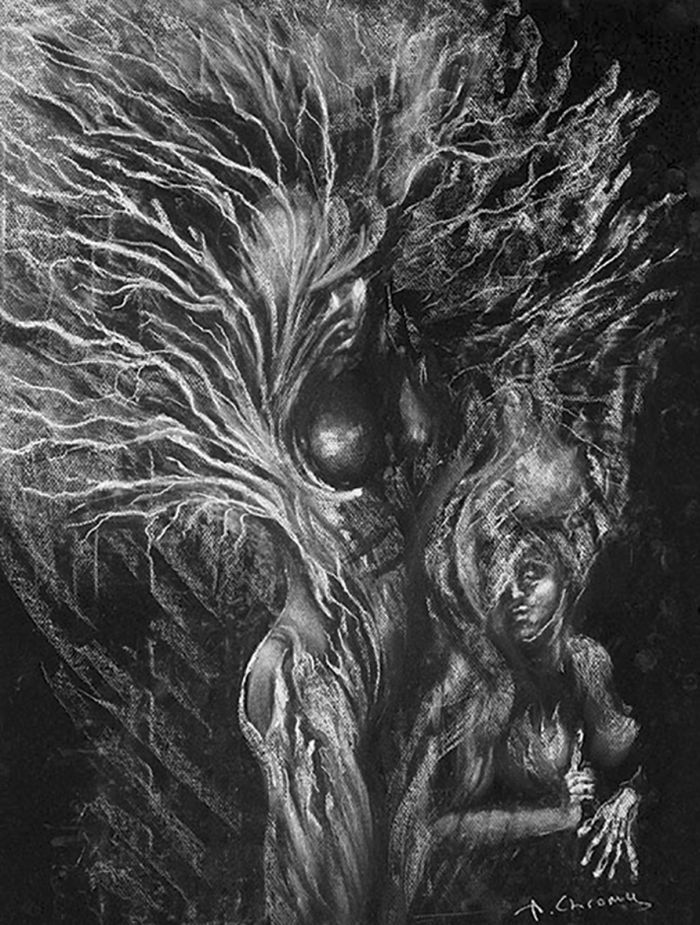 Orpheus & Euridice (Tree of Life I)