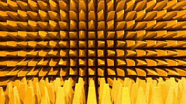 In an anechoic chamber (Credit: Credit: Alamy)
