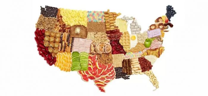 他们用油炸了iPad 用食物拼出个世界地图 你最想吃掉哪个国家呢