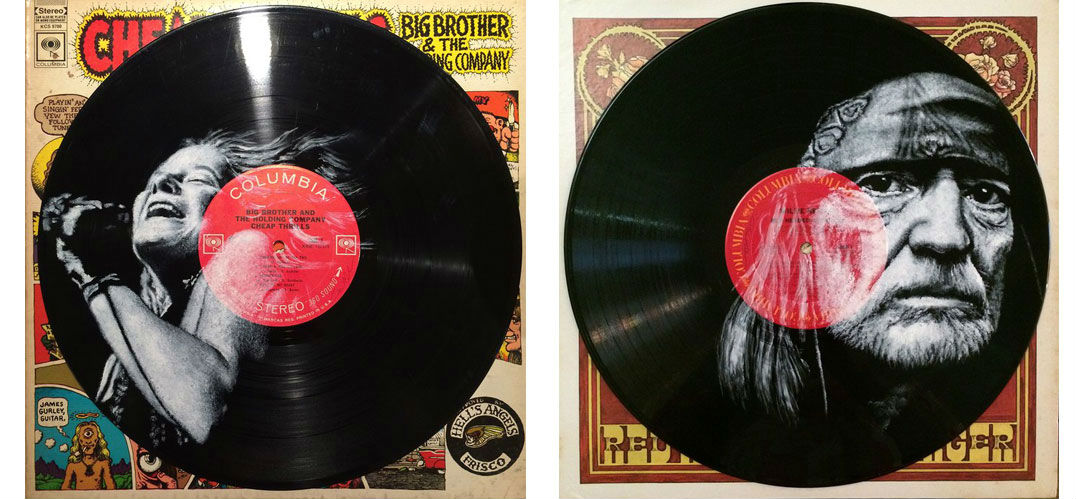 丹尼尔 · 德林的艺术黑胶唱片：绘画与音乐的融合