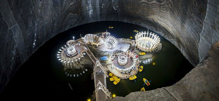 别再聊迪士尼  罗马尼亚盐矿里有不可思议的地下乐园