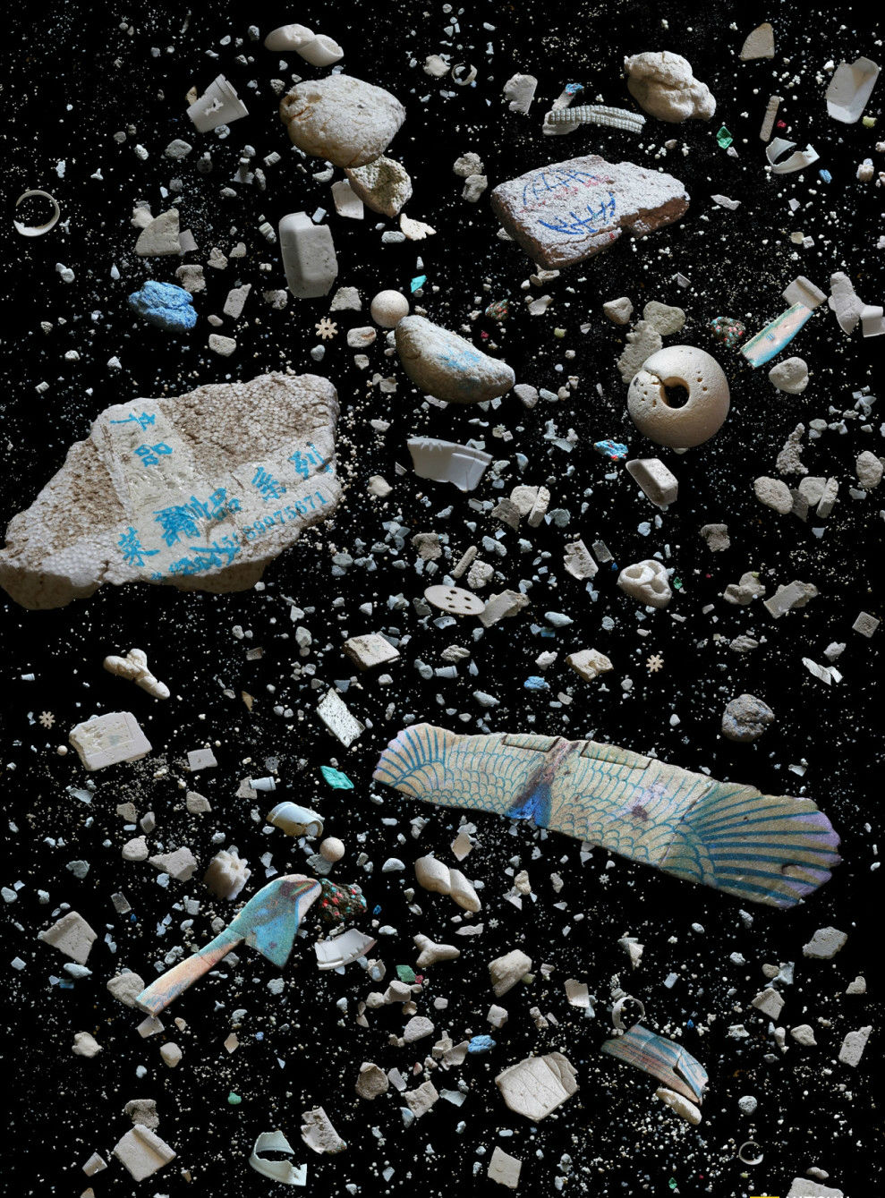 海洋垃圾摄影:远看美丽 细思忧心