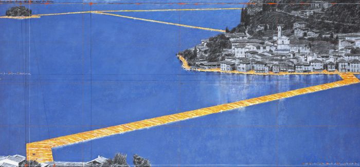 保加利亚艺术家Christo大型装置作品 浮动码头
