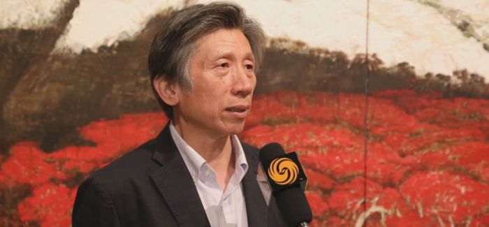 范迪安和徐冰在美国华盛顿举行当代中国艺术演讲