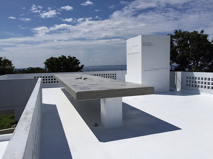 Henaji Annex Gallery rooftop, Motobu-cho, Okinawa