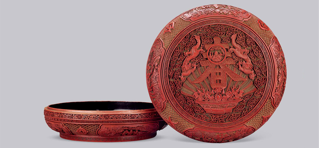Image result for 中国古董清明雕漆木头盒子