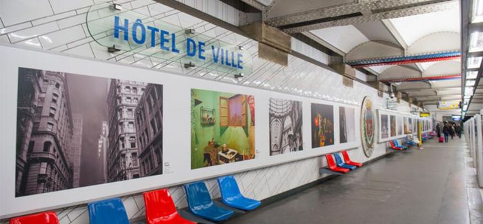 巴黎给一家图片社的70岁生日礼物是11座地铁站