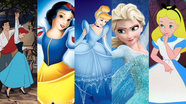 迪士尼公主偏爱蓝裙 色彩专家解释蓝色神奇魅力 凤凰艺术