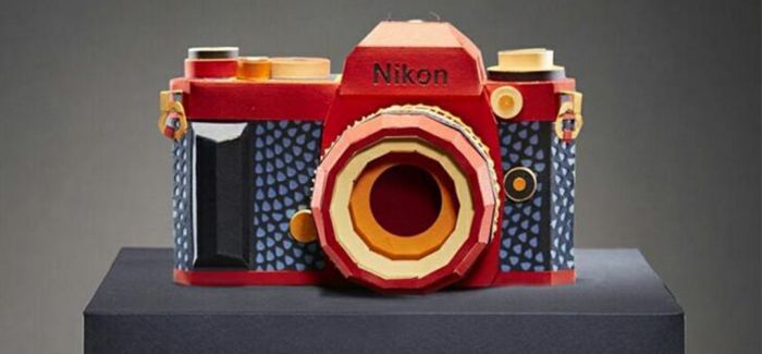 用纸模型还原的9款复古相机