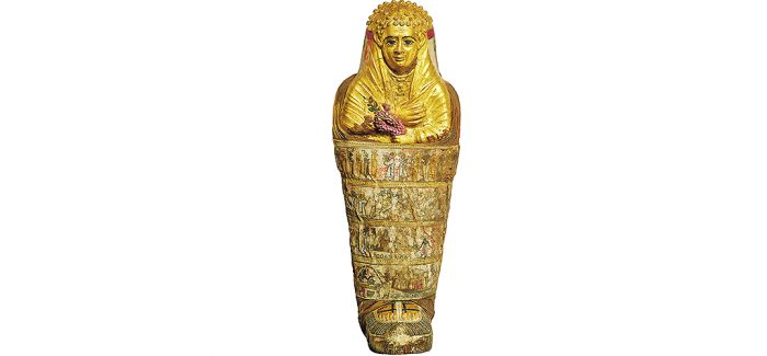 古埃及木乃伊“现身”台北故宫博物院