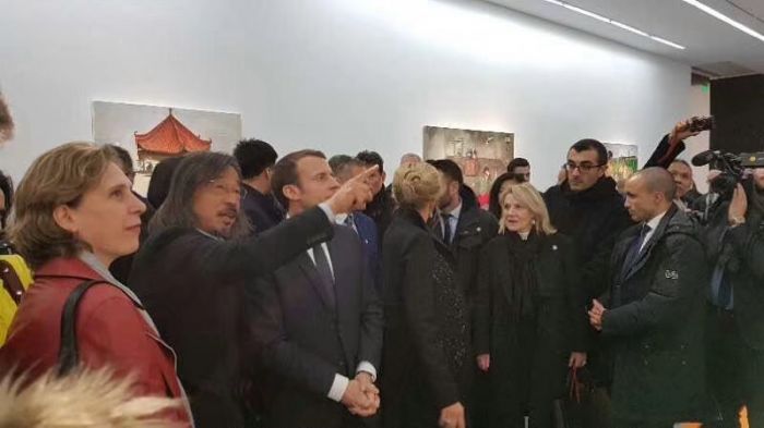 法国总统马克龙现身“艺术8”及UCCA 中法艺术之春捷在眉目？