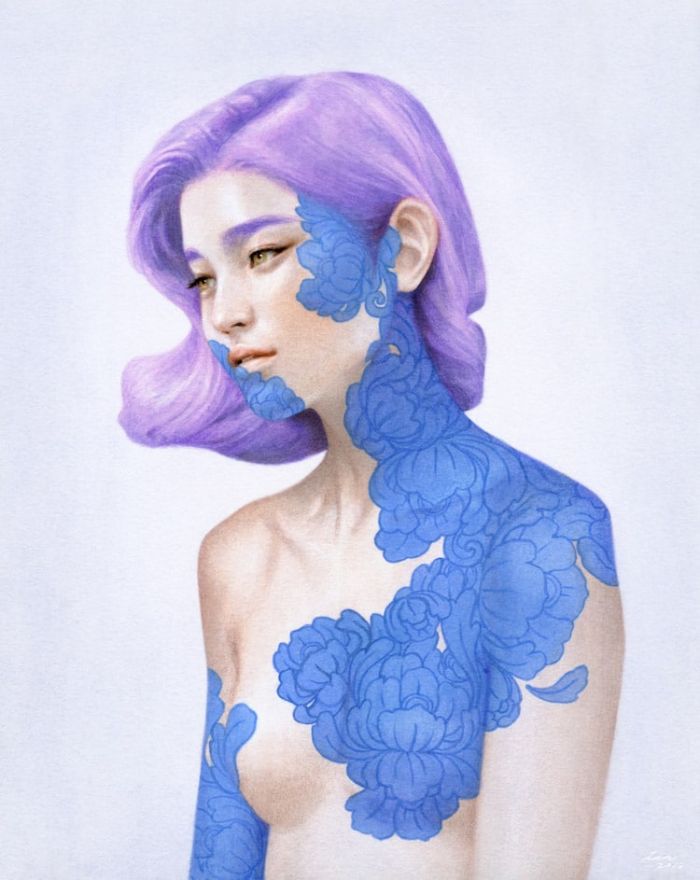 fairytale-colored-pencil-drawings-tran-nguyen-16