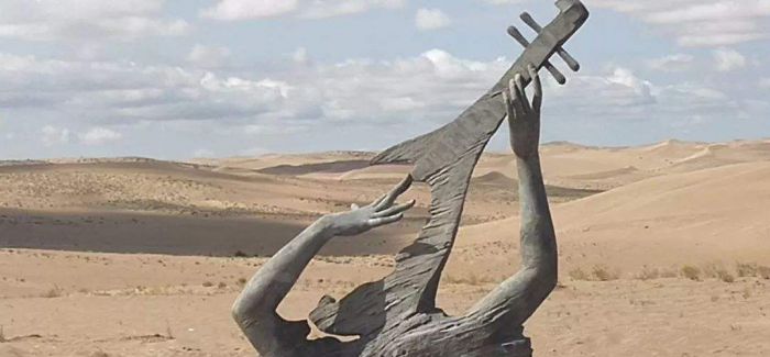 11国户外雕塑亮相甘肃 借艺术倡环保