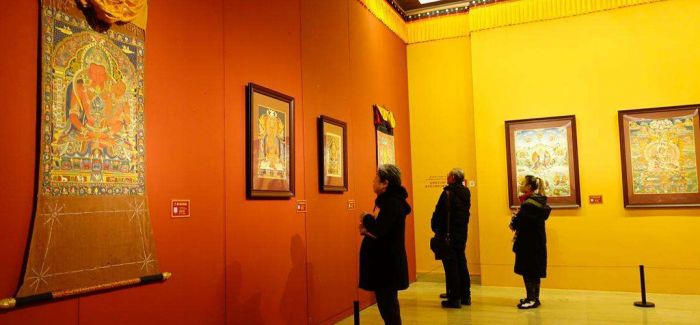 “中国唐卡艺术精品展”在中国美术馆开幕