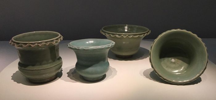 重庆中国三峡博物馆展出新石器时代至清代茶具