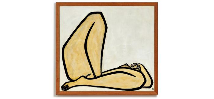 估价1.5亿港币 常玉裸女油画逾半世纪初登拍场