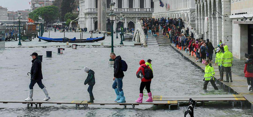 威尼斯双年展因洪灾临时关停多展馆 | 一周艺事