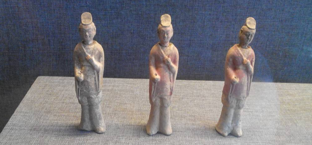 河北邯郸发现汉代陶俑 距今约2000年