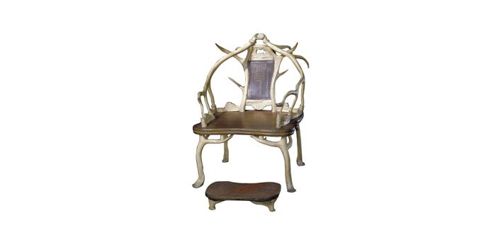 霸气外露的故宫博物院珍藏的鹿角椅 