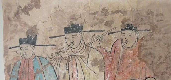 图片艺闻 | 内蒙古农民修路时发现一座辽代壁画墓
