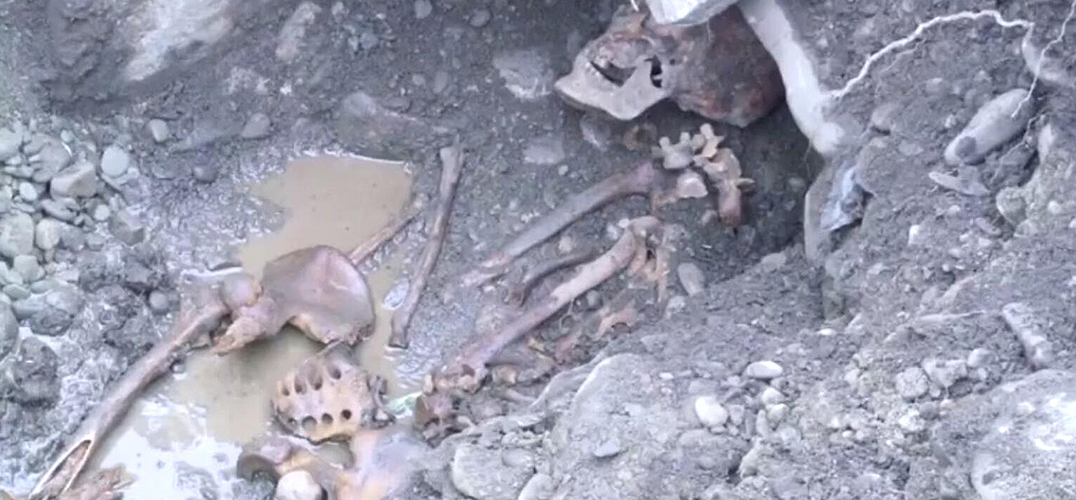 青海果洛州首次发现石棺葬