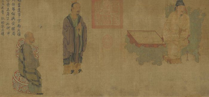 周文矩梁楷之作在台北故宫博物院展出