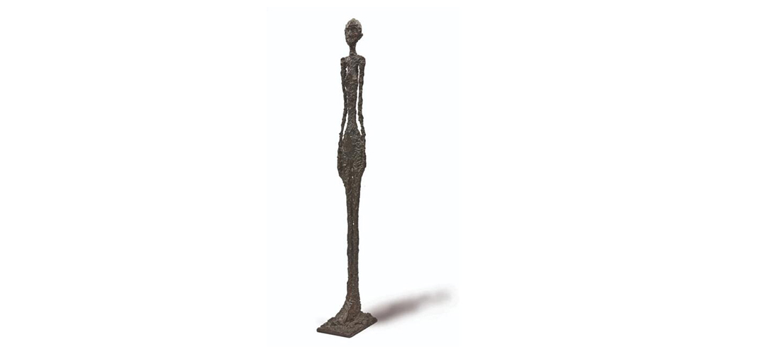 约密竞投：贾科梅蒂九尺高雕塑作品